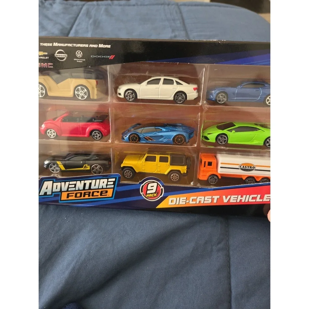 Adventure Force Die-Cast Vehicle Assortment 9 Pack‎ Car Play Vehicles READ